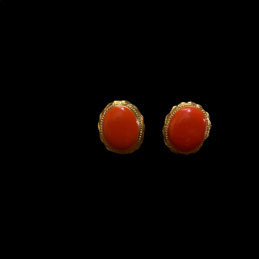 Vintage Mystique Signed Earrings 206